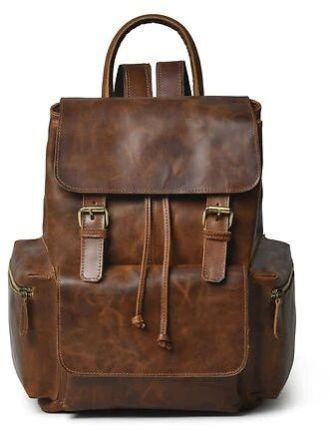 Handcrafted Leather Backpack