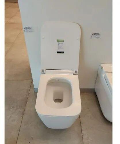 Ceramic Jaquar Toilet Seats, Color : White