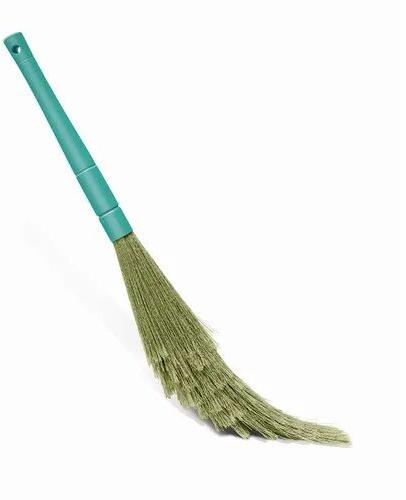 Milton Plastic Broom, Color : Aqua Green