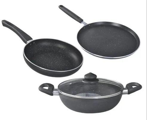 Prestige Steel Cookware, Color : Black