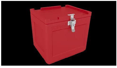 Insulated Ice Box, Color : Red