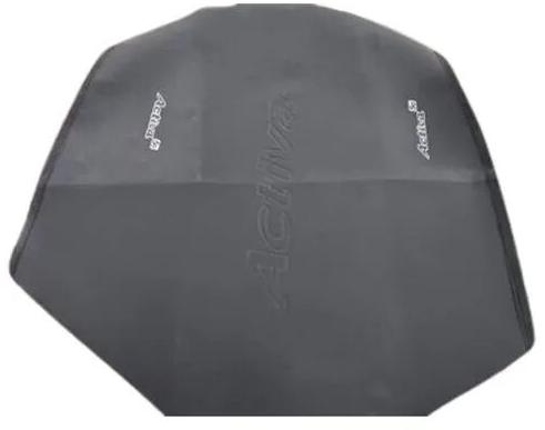 Black Rexine Scooter Seat Covers