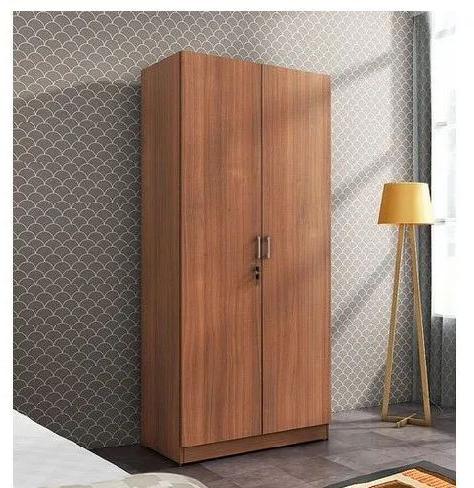 Hinged wooden almirah, Color : Brown