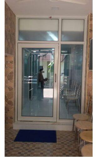 aluminium glass door