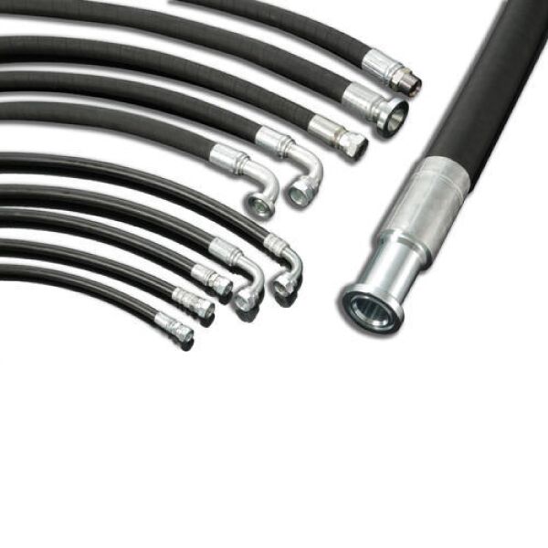 High Round HYDRAULIC HOSE PIPES, for Industrial Use, Tractor Use, Fluid Type : OIL