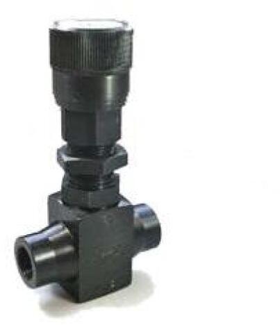 POLYHDRON Metal HYDRAULIC NEEDLE VALVE, for Oil Fitting