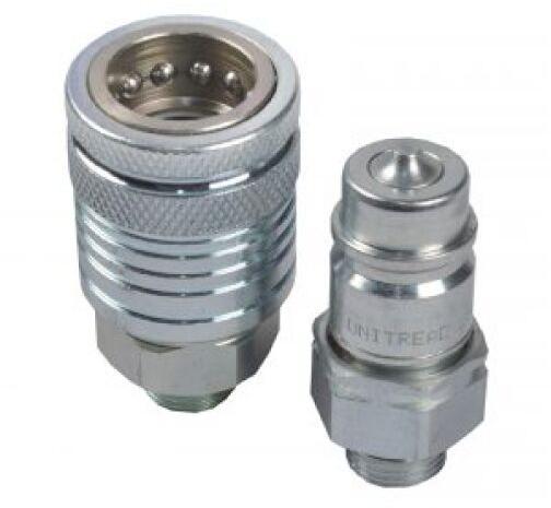 Polished SS HYDRAULIC QUICK RELEASE COUPLING, for Perfect Shape, High Strength, Fine Finished, Excellent Quality