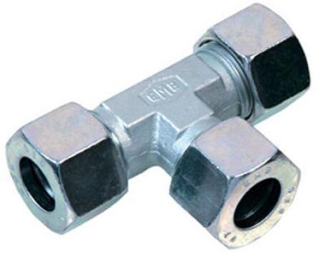 High Pressure MS HYDRAULIC TEE, for Industrial Use, Size : 1/2Inch, 1inch, 3/4Inch