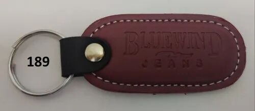 leather keychain