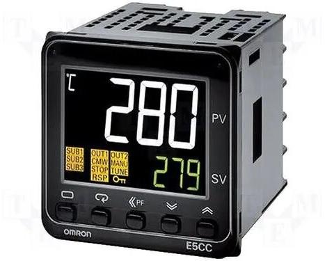 Omron 50/60 Hz Temperature Controllers, Size : 48 x 48 mm