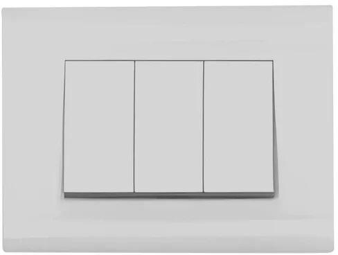 Polycarbonate Polycab Modular Switches, Color : White