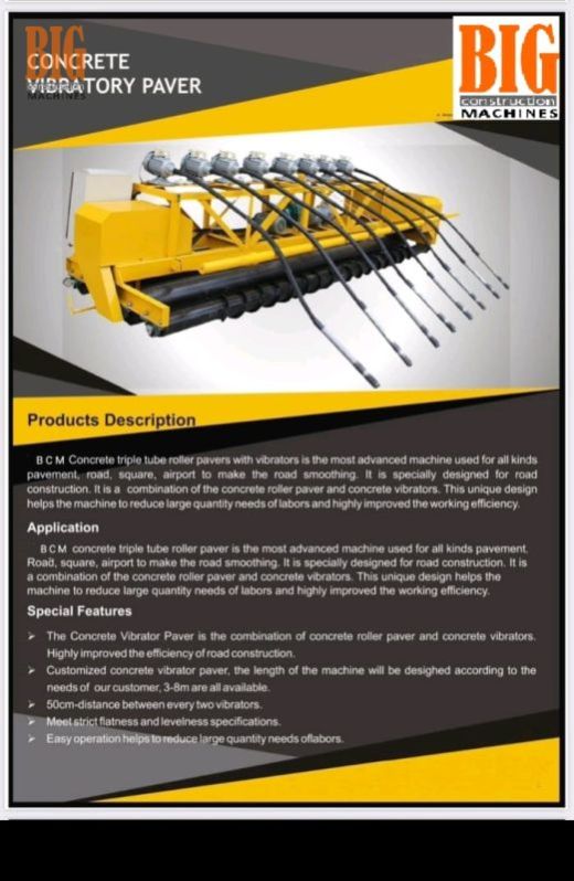 Concrete Vibratory Paver