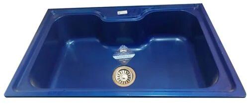 Rectangular Stainless Steel Nirali Kitchen Sinks, Color : Blue