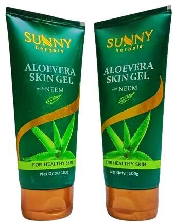 Aloevera Skin Gel, Packaging Size : 100gm