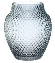 Glass Crystal Flower Vase, Color : Transparent