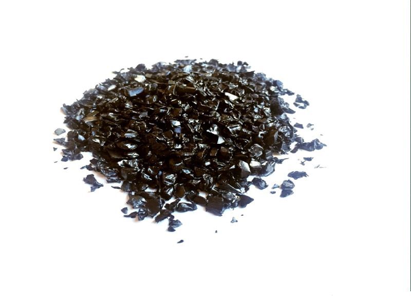 HDPE Flakes in Black