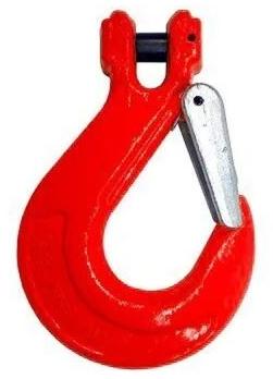 Red Ezzi Tools Alloy Steel Clevis Chain Sling Hook, for Lifting