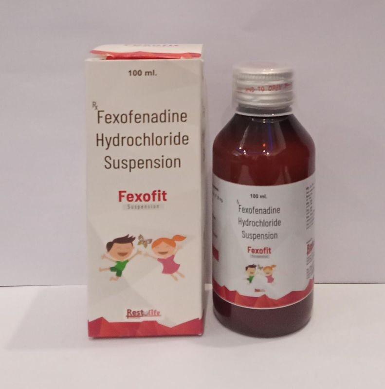 Fexofit Liquid Fexofenadine 30 Mg Suspension, Prescription : Prescription