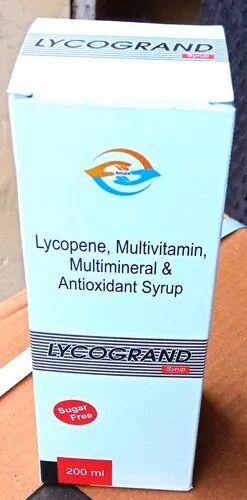 Lycopene Syrup, Packaging Size : 200 ML