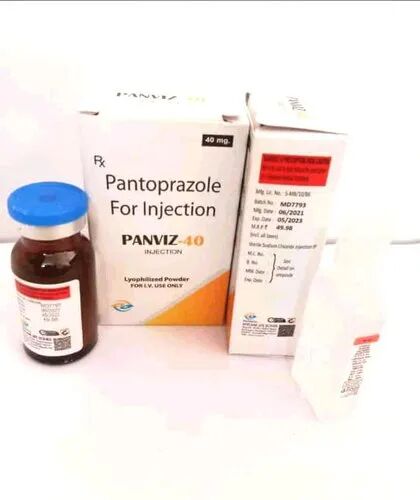 Pantoprazole Injection, Packaging Type : 40 MG WITH TRTAY PACK