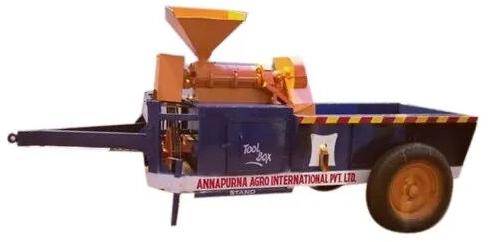 Tractor Operated Rice Mill Machine, Power : 40 hp