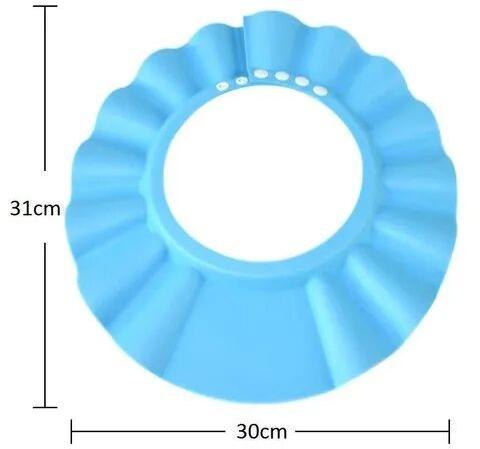 Plastic Baby Shower Cap, Size : 30x31 cm