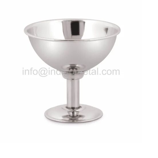 STAINLESS STEEL Ice Cream Cup, for RESTAURANT, Packaging Type : CARTON