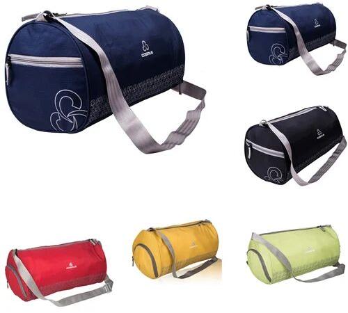 Polyester Promotional Gym Bag, Style : Round