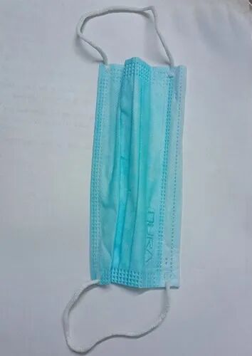 Dura Woven Disposable Surgical Mask, for Medical Purpose, Anti Pollution, Color : Sky Blue