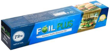 Aluminum foil roll 300mm 11microns, Packaging Type : Paper Box