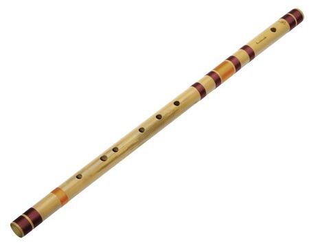 Wood Bamboo Flute, Length : 16 Inch