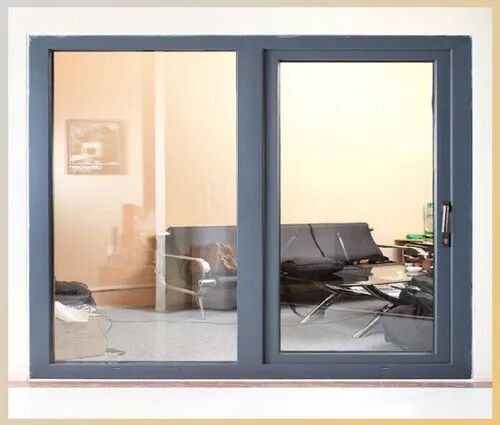 Aluminium sliding window, Shape : Rectangular