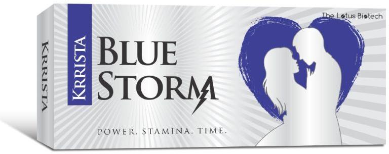 Krrista blue storm tablets, Packaging Size : 10 tablets/strip