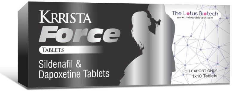 Krrista force tablets, Packaging Size : 10 tablets/strip