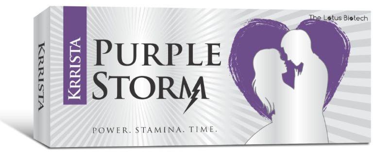 Krrista purple storm tablets, Packaging Size : 10 tablets/strip