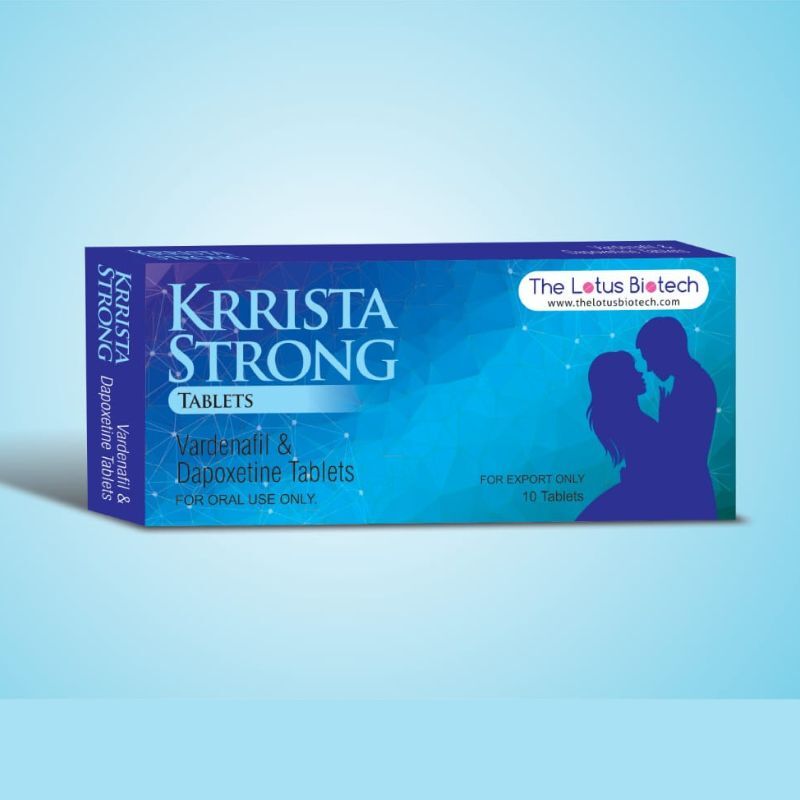 Krrista strong tablets, Packaging Size : 10 tablets/strip
