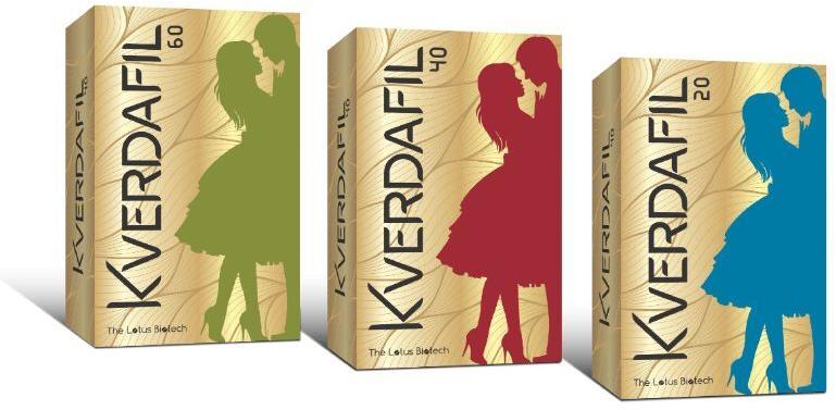 Kverdafil tablets, Packaging Size : 10 tablets/strip