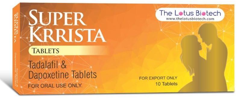 Super krrista tablet, Packaging Type : Box