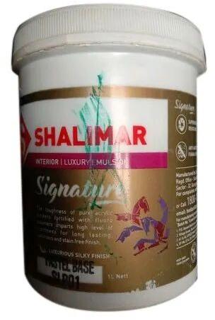 Shalimar Emulsion Paint, Packaging Size : 10L