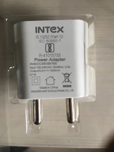 Intex Mobile Charger, Model Number : DC S05
