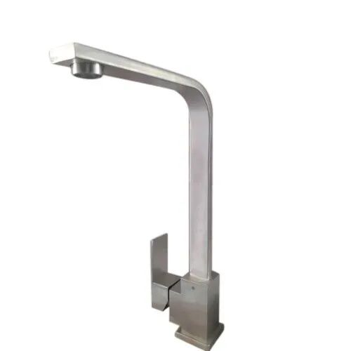Stainless Steel SS Water Tap, for Bathroom Fitting, Color : Silver