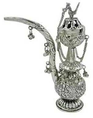Bharat Handicrafts Silver Hookah, Size : 6