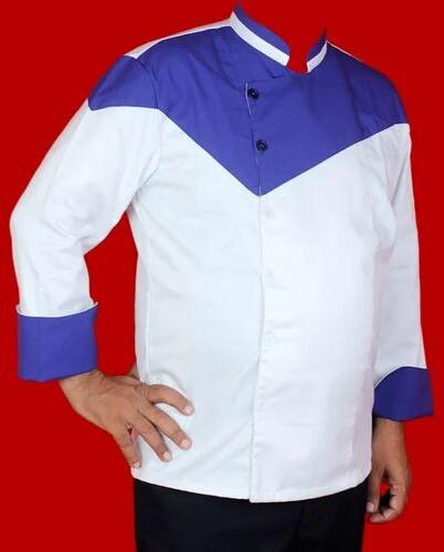 Men Full Sleeves Chef Coat, Size : Medium