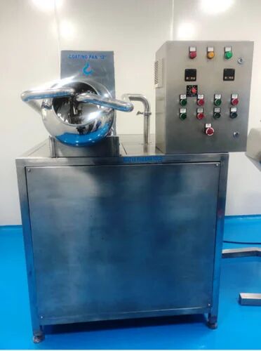 Stainless Steel Sugar Coating Machine, Power : 3 HP