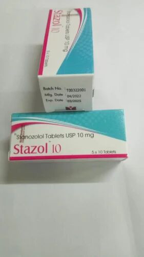 Stanozolol tablet, Packaging Size : 5x10