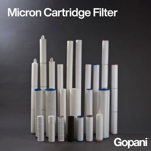 Micron Cartridge Filter, Color : White