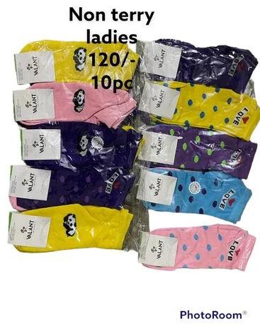 Striped Ladies Ankle Socks, Occasion : Casual Wear