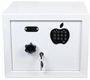MS Coated Electronics Safe, Color : White