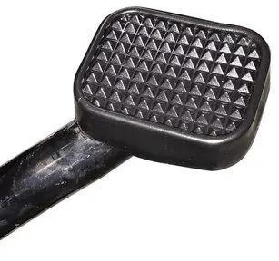 Rubber Pedal Pad, Color : Black