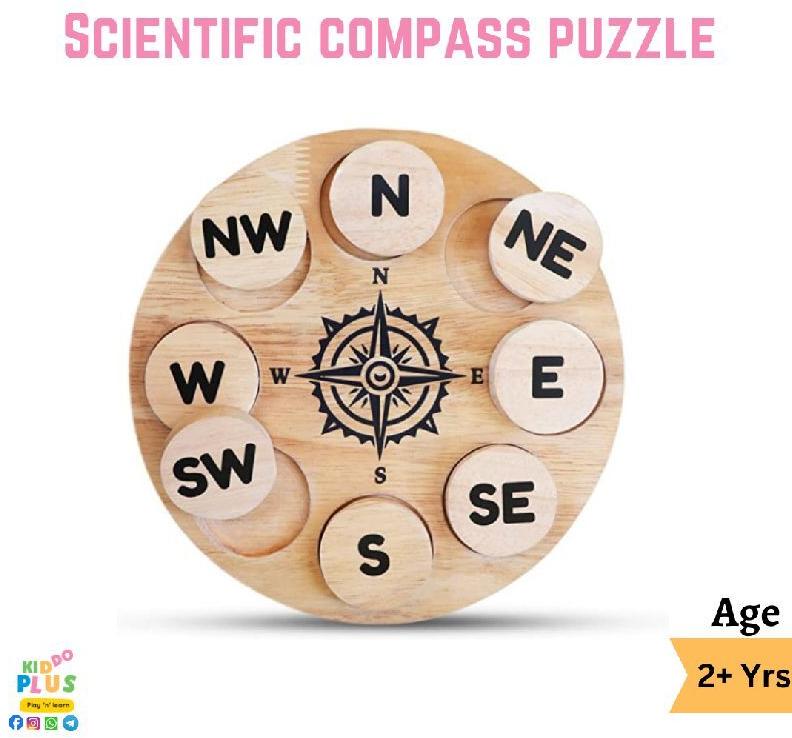 Customizble Scientific compass puzzle, Color : Milticolor